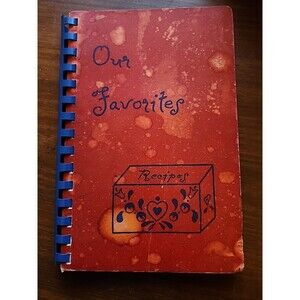Our Favorite Recipes 1975 Community Cookbook Christian School Grand Haven Mich.